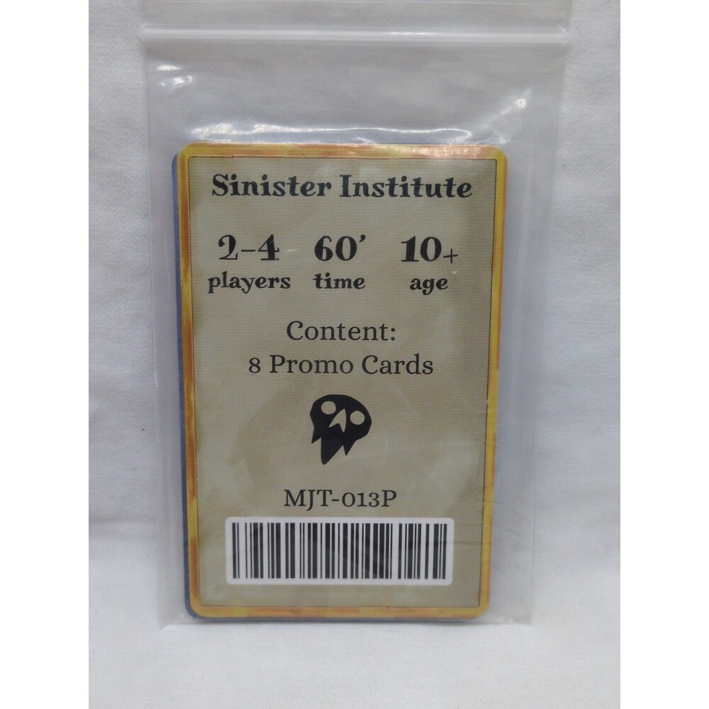 Sinister Institute Board Game Promo Cards